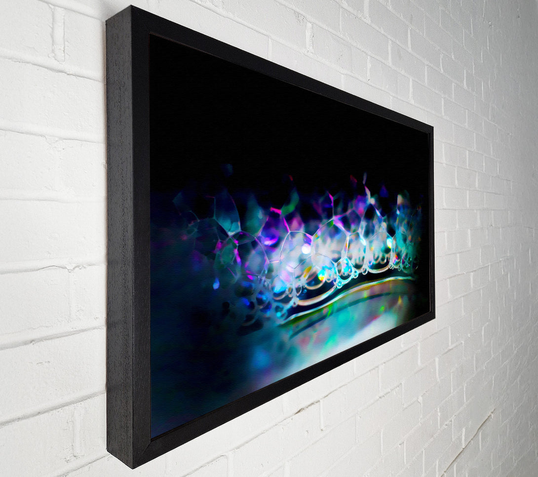  A Canvas Print of Bubble Oil Canvas Print