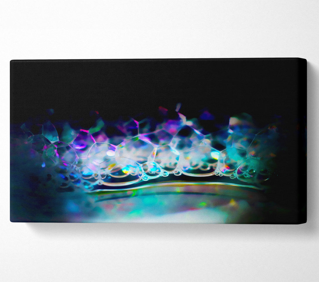  A Canvas Print of Bubble Oil Canvas Print