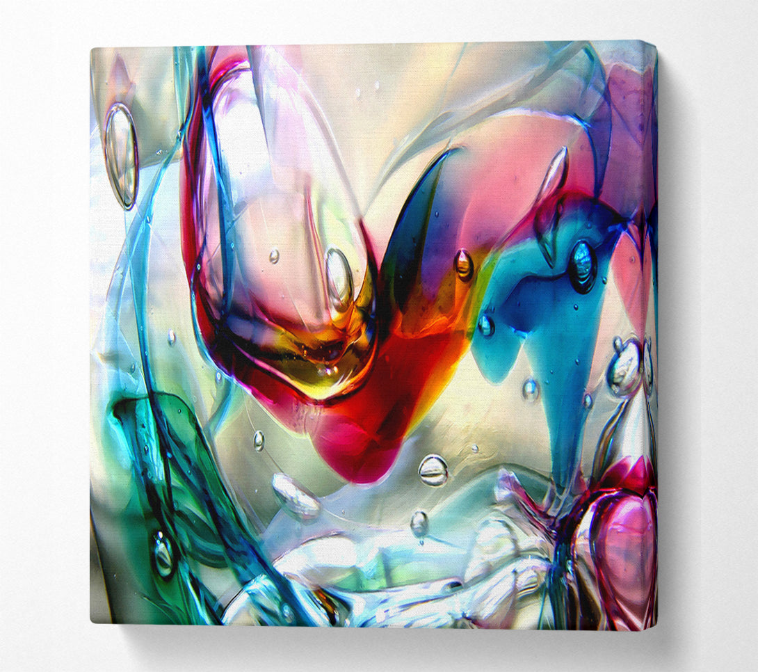  A Canvas Print of Bubbles 2 Canvas Art