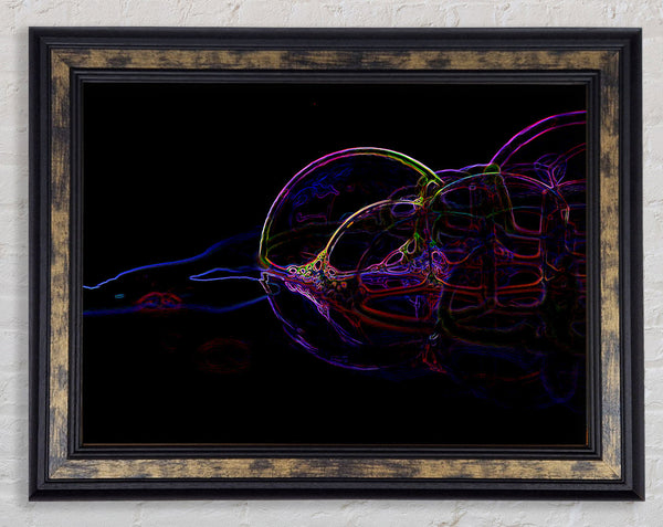 Bubbles Framed Print