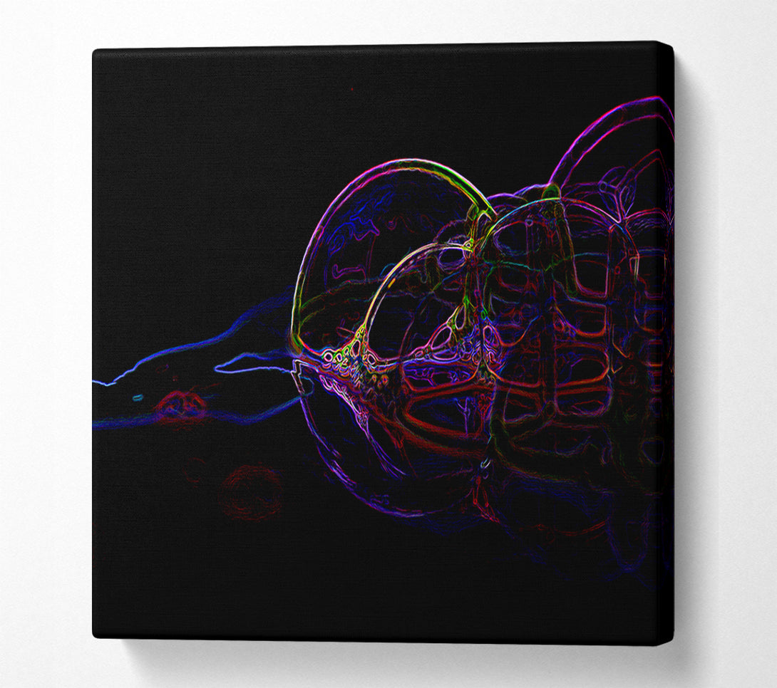  A Canvas Print of Bubbles Canvas Art