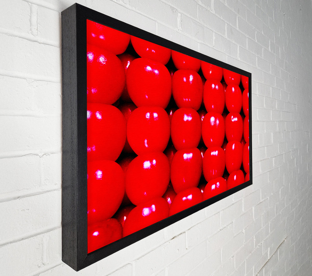  A Canvas Print of Candy Apple Canvas Print