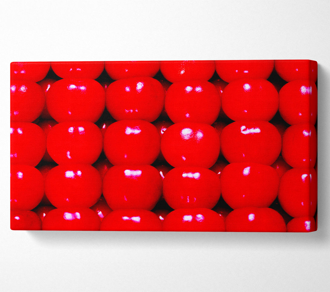  A Canvas Print of Candy Apple Canvas Print