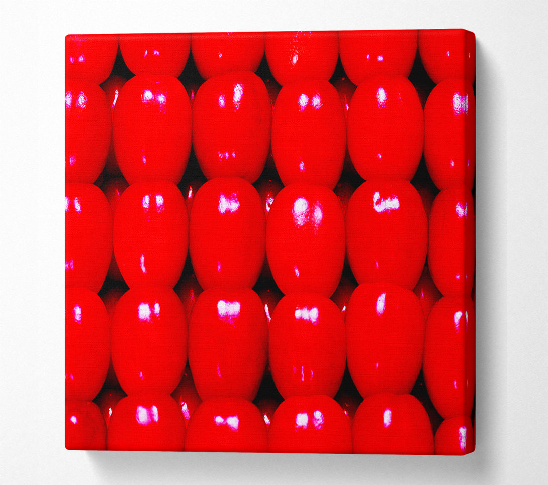  A Canvas Print of Candy Apple Canvas Print