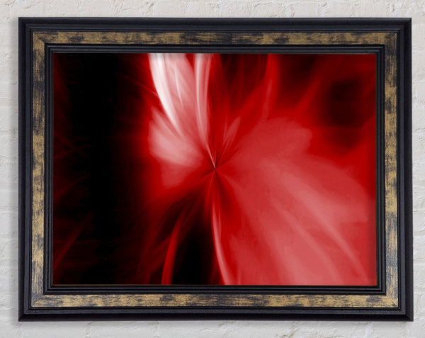 Celestial Core Red Framed Print