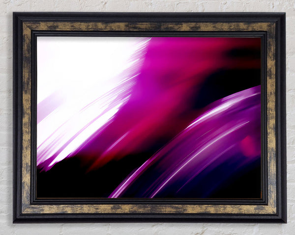 Cerise Smearms Framed Print