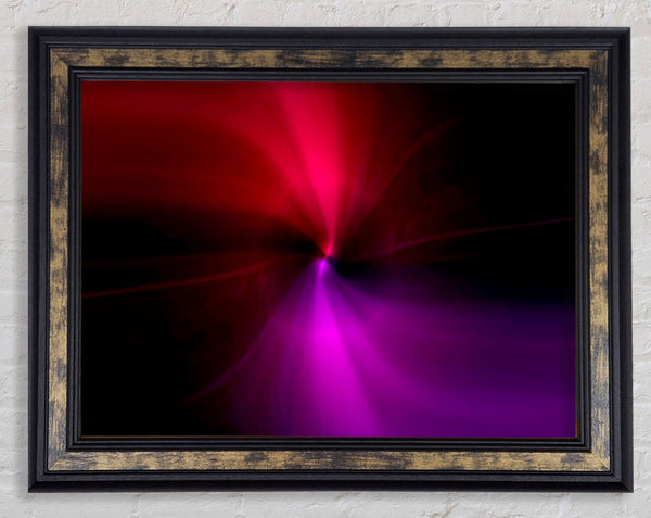 Chasing Colours Framed Print