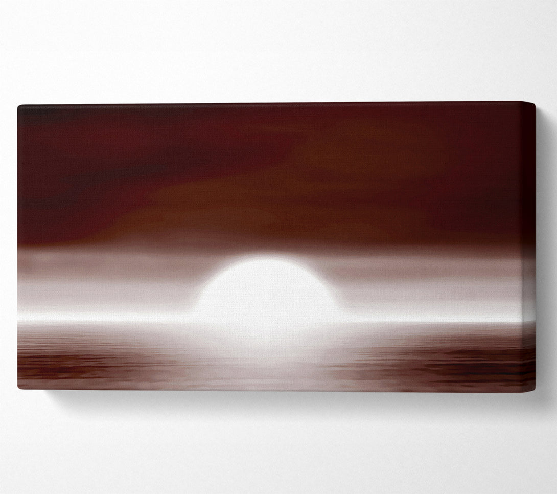  A Canvas Print of Chocolate Horizon Canvas Wall Art