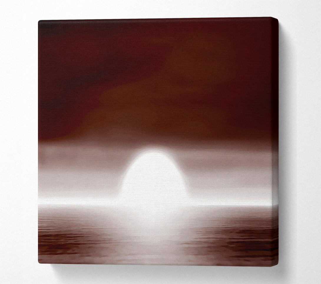  A Canvas Print of Chocolate Horizon Canvas Wall Art