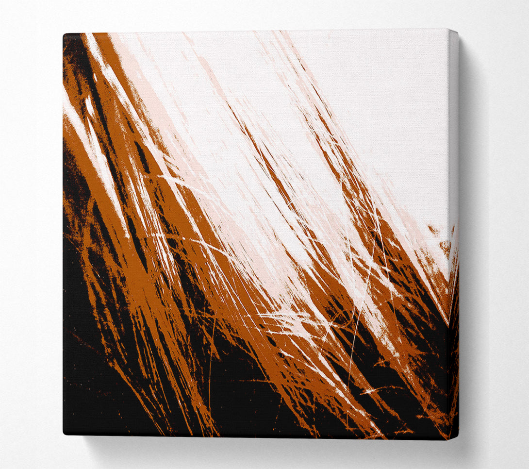  A Canvas Print of Chocolate Snow Storm Canvas Wall Art