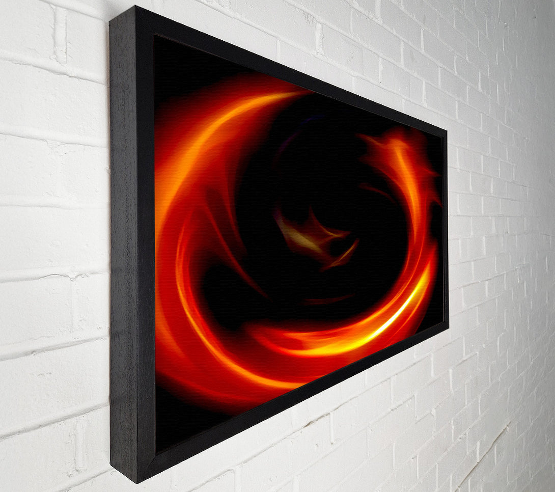 A Canvas Print of Circle Of Fire Canvas Print