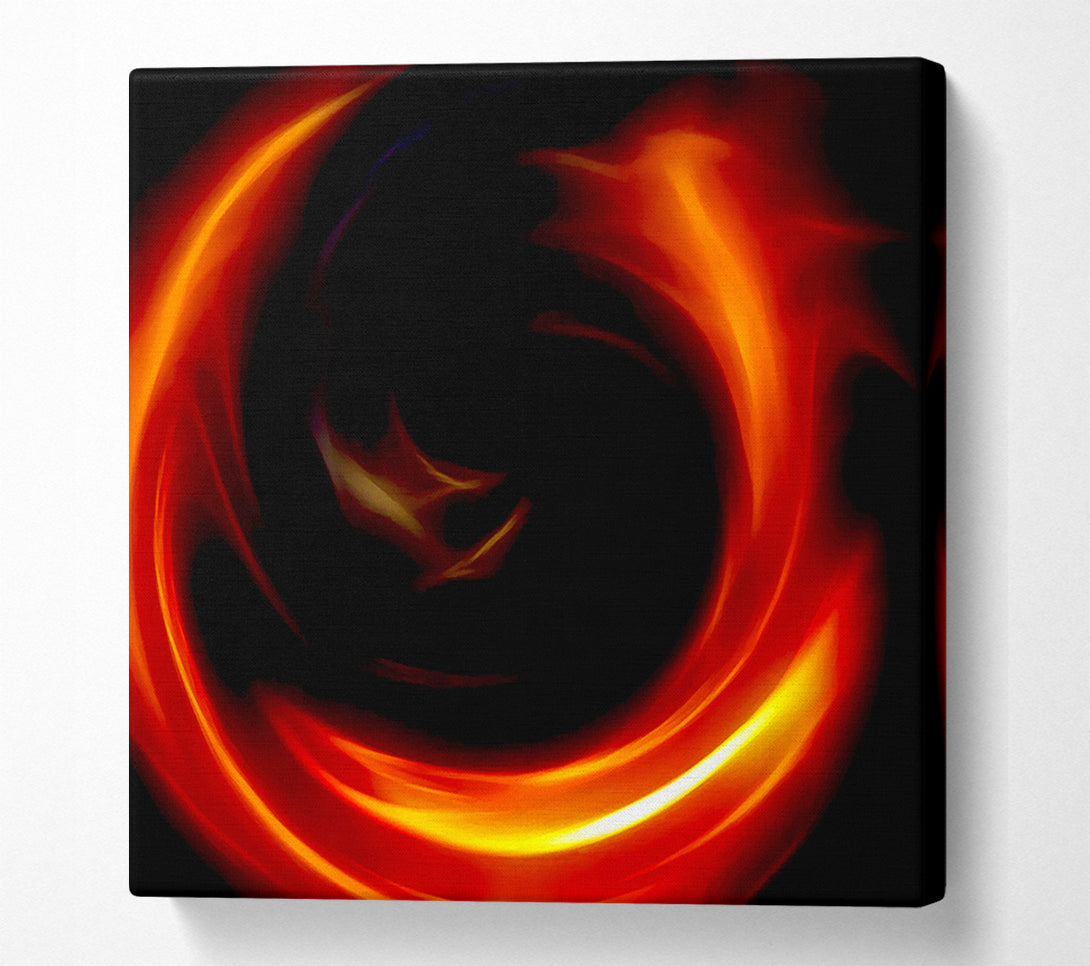  A Canvas Print of Circle Of Fire Canvas Print