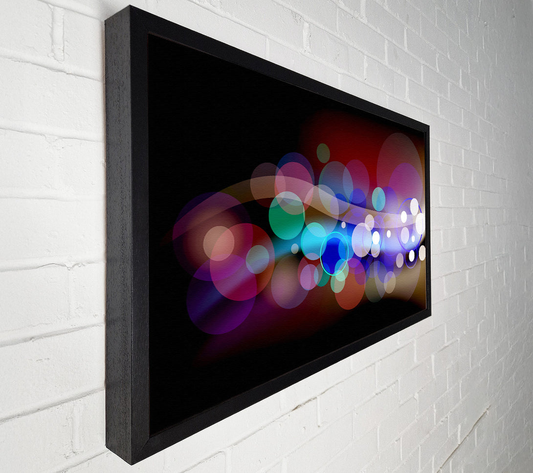  A Canvas Print of Circles Of Creation Canvas Print
