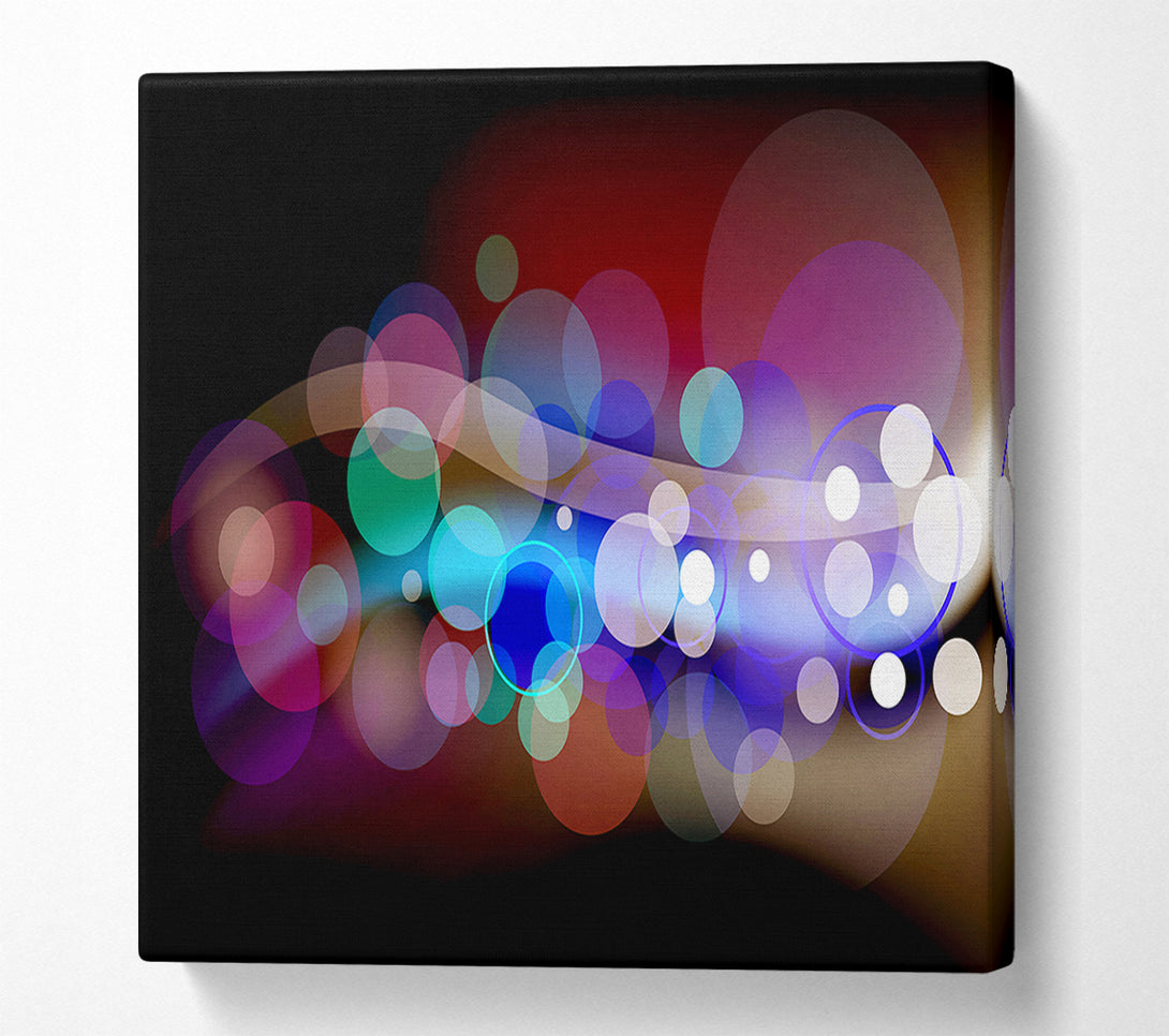  A Canvas Print of Circles Of Creation Canvas Print