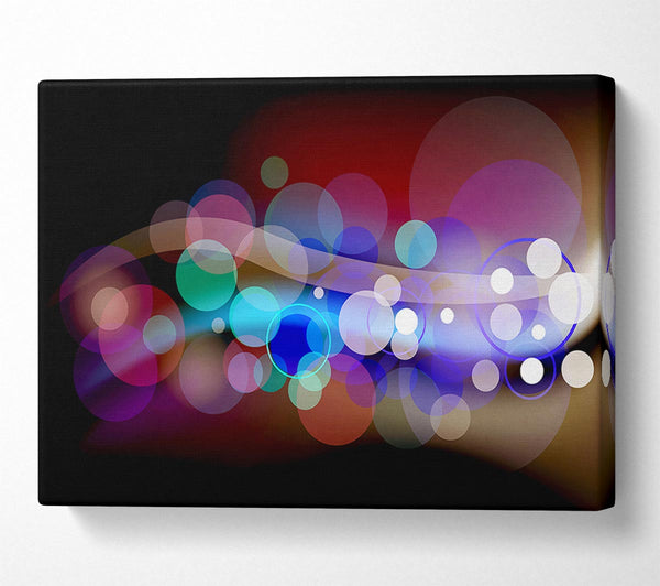  A Canvas Print of Circles Of Creation Canvas Print