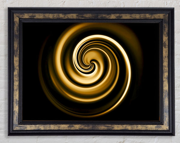 Coils Of Time Framed Print