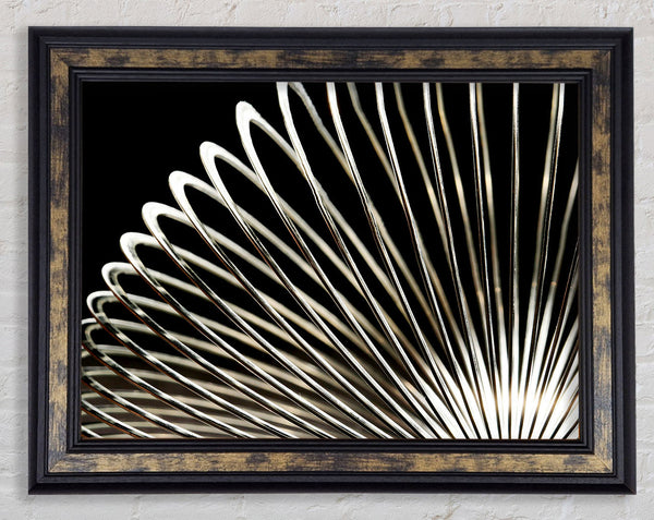 Coils Framed Print