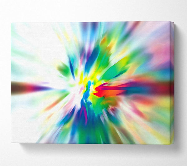  A Canvas Print of Colour Fusion Canvas Wall Art
