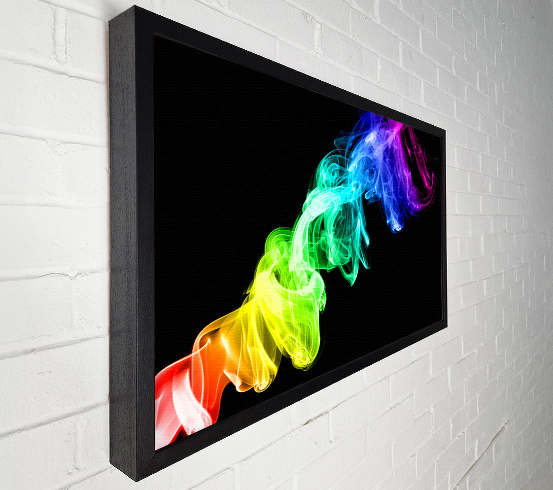  A Canvas Print of Colorful Smoke 2 Canvas Art
