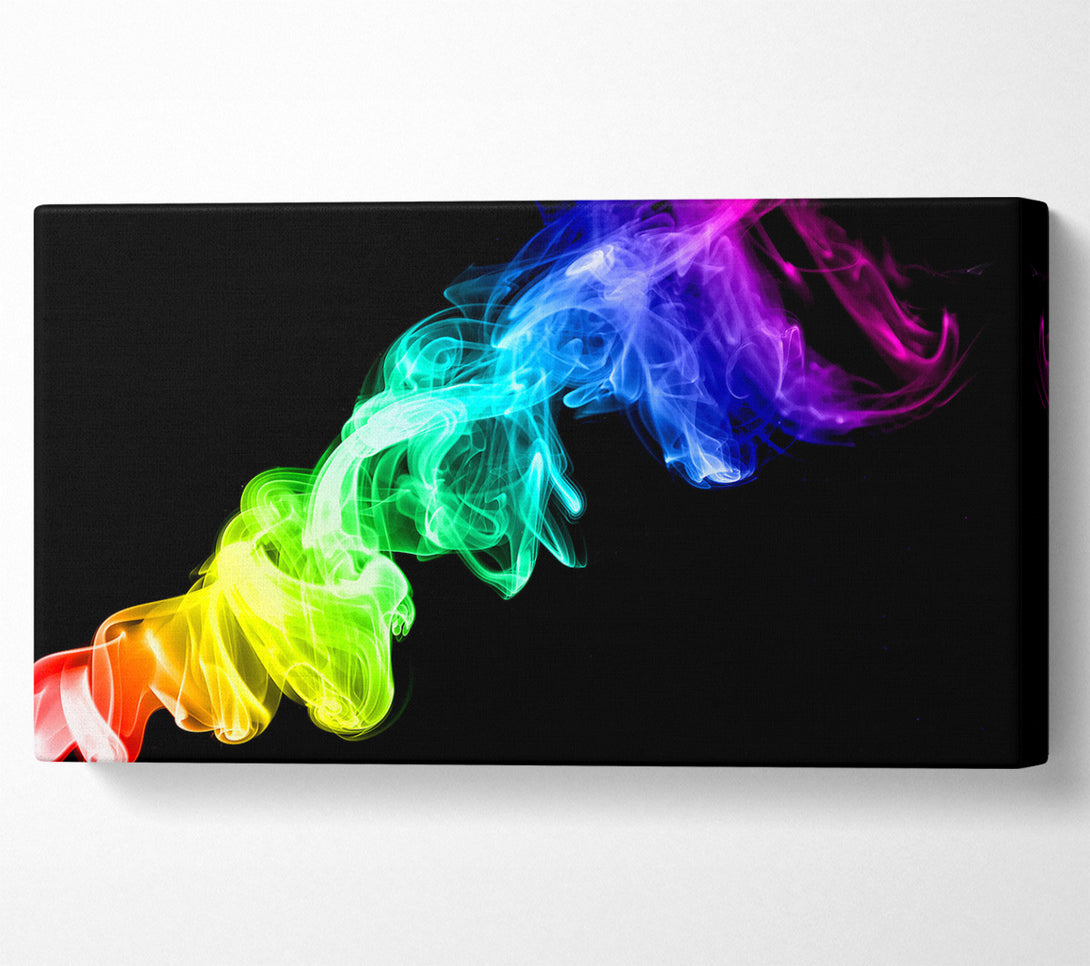  A Canvas Print of Colorful Smoke 2 Canvas Art