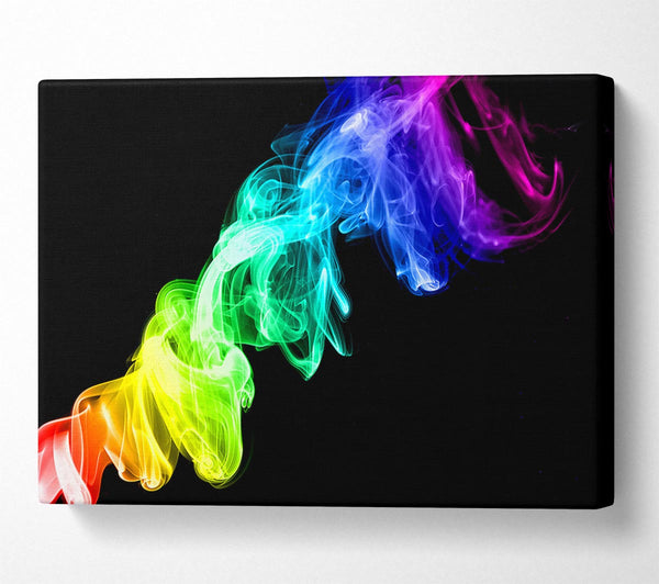  A Canvas Print of Colorful Smoke 2 Canvas Art