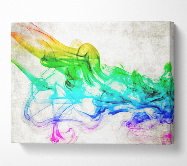  A Canvas Print of Colorful Smoke 3 Canvas Art