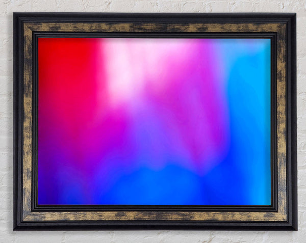 Colour Melt Framed Print