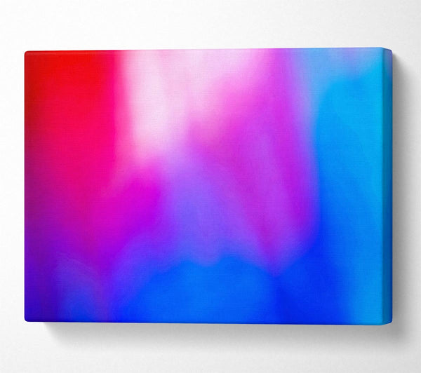  A Canvas Print of Colour Melt Canvas Art