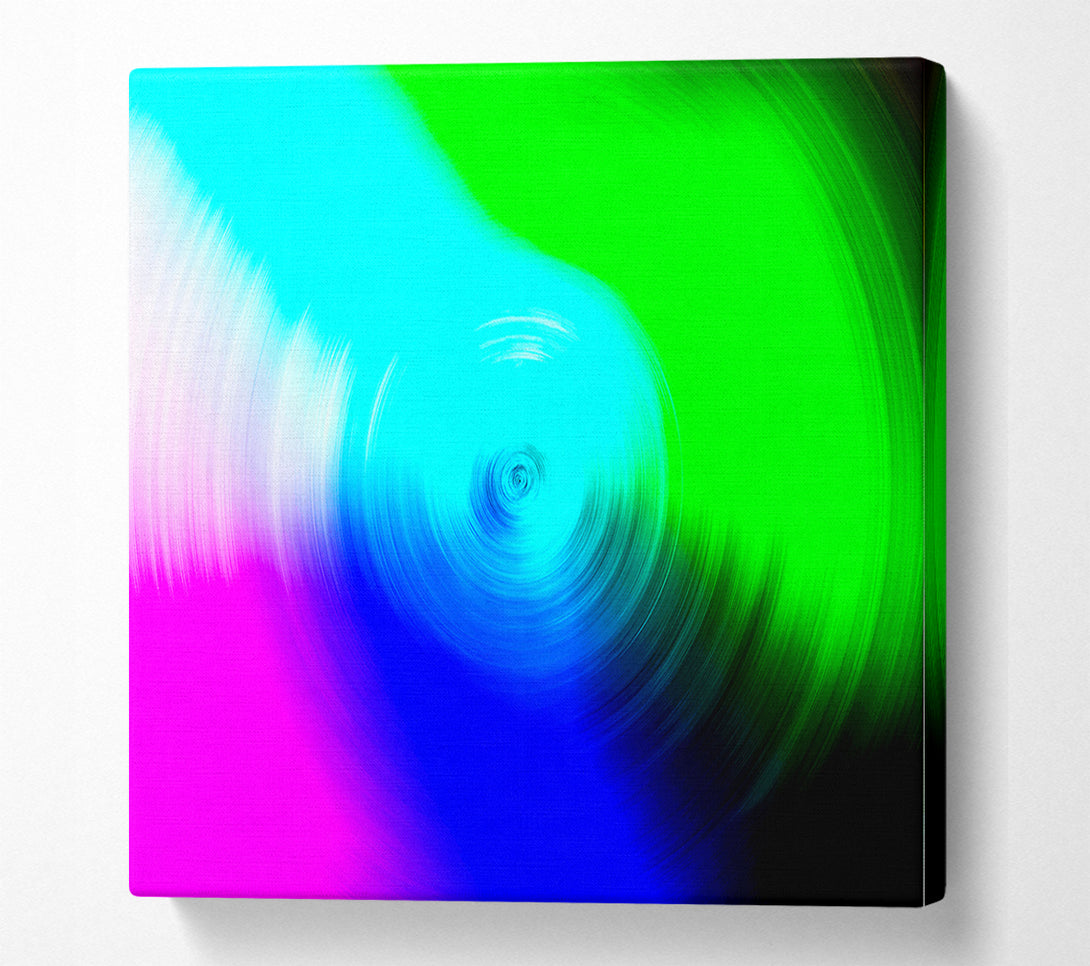  A Canvas Print of Colour Wheel Canvas Wall Art