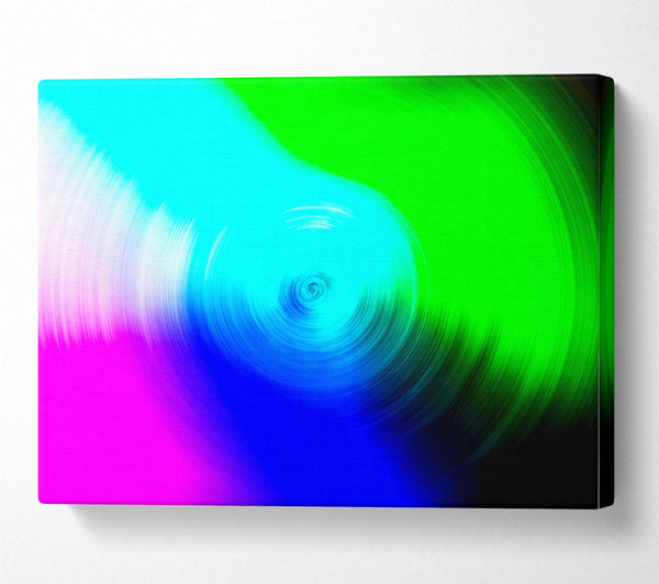  A Canvas Print of Colour Wheel Canvas Wall Art