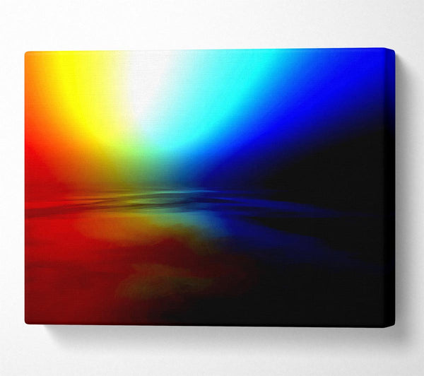  A Canvas Print of Colours Of The Rainbow Canvas Print