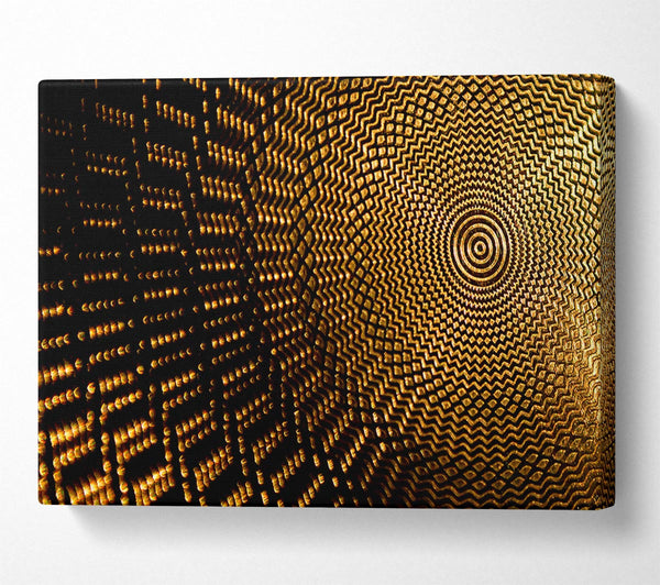  A Canvas Print of Compact Patterns Canvas Art
