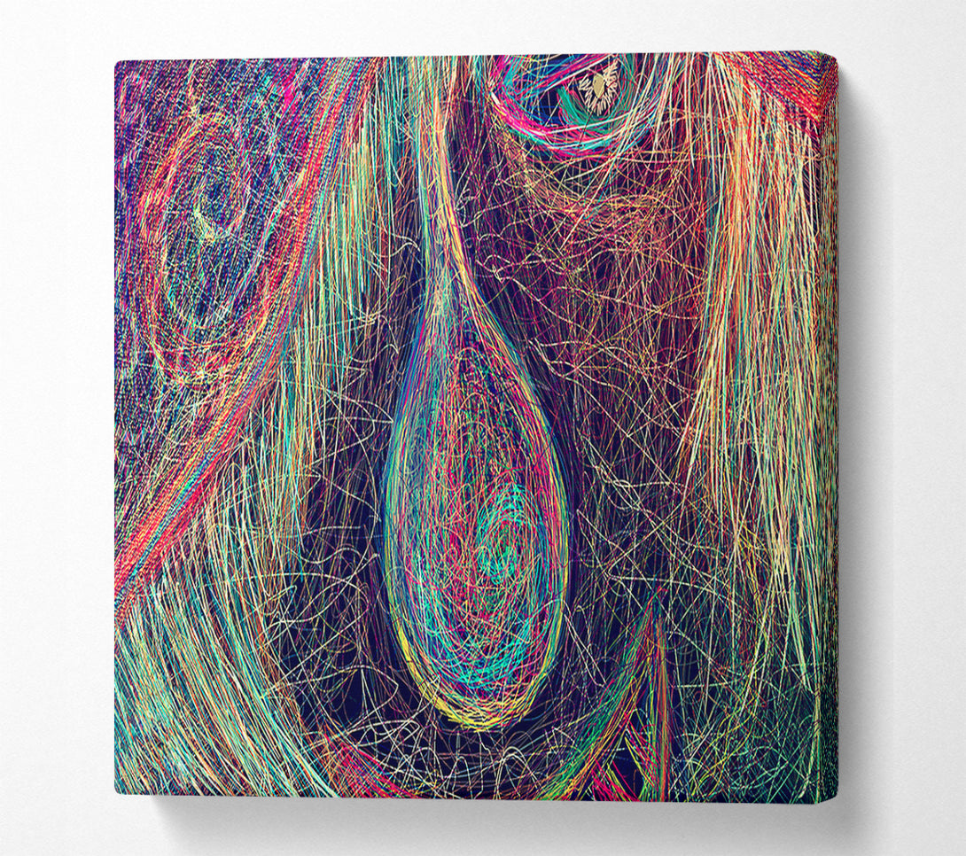  A Canvas Print of Creativity Of Life Canvas Print