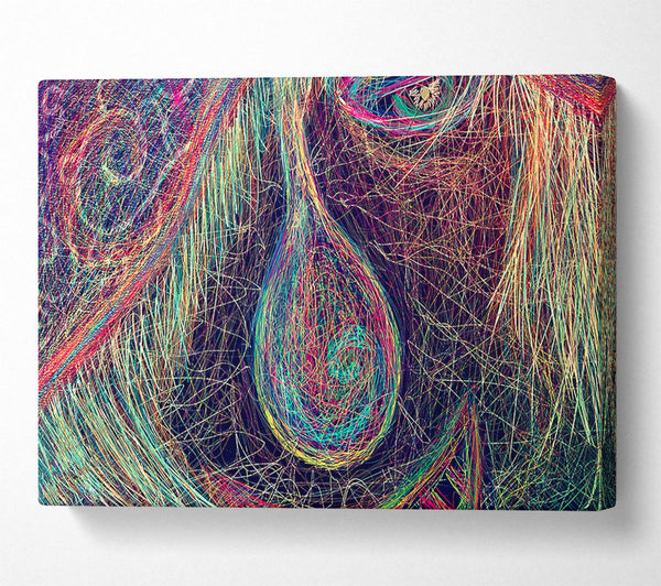  A Canvas Print of Creativity Of Life Canvas Print