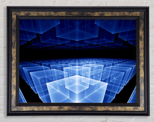 Cyber Home Framed Print