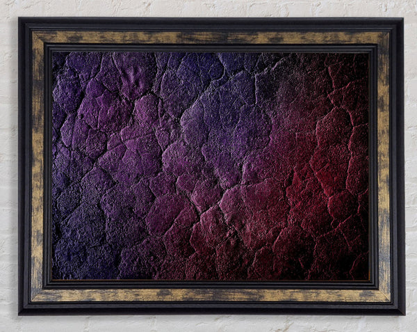 Dried Clay Framed Print