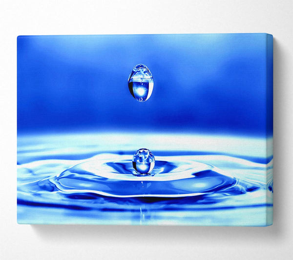  A Canvas Print of Droplet Twin Canvas Print