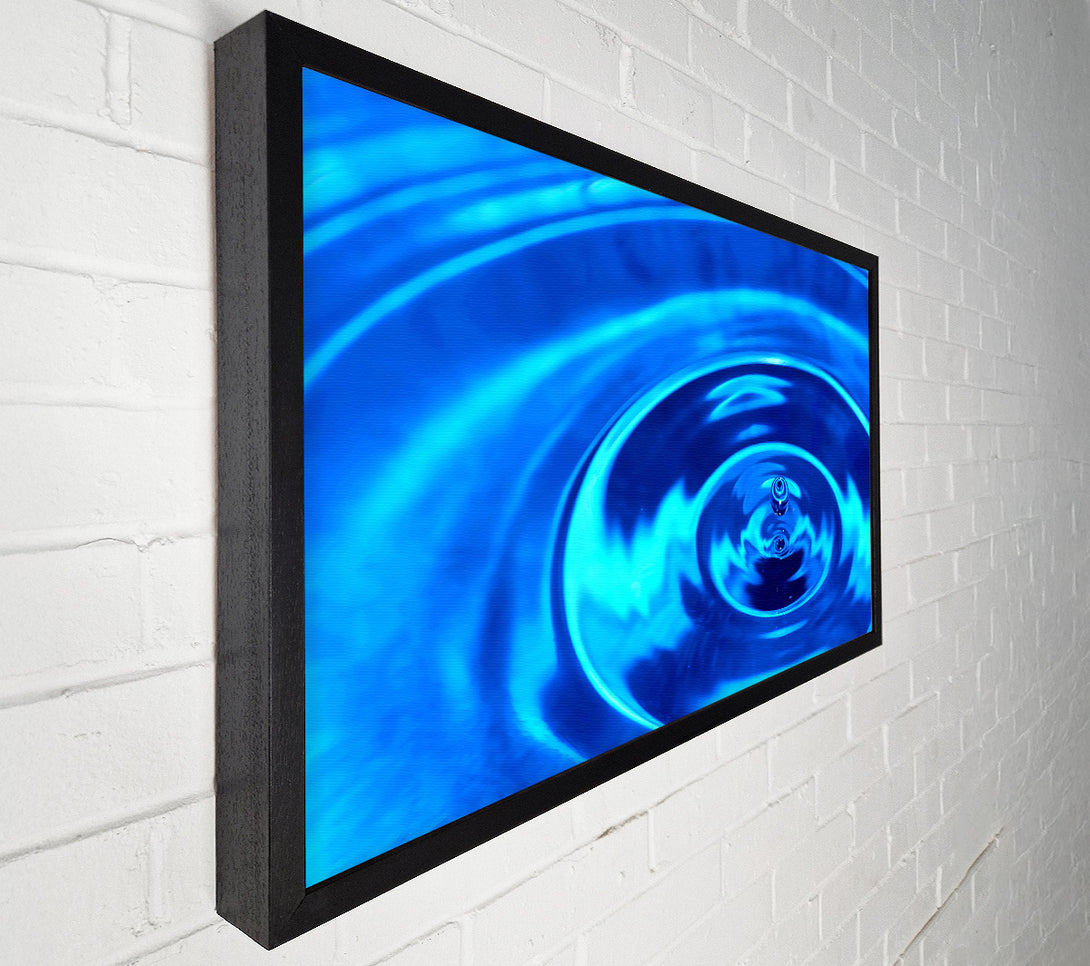  A Canvas Print of Droplet In The Centre Canvas Wall Art