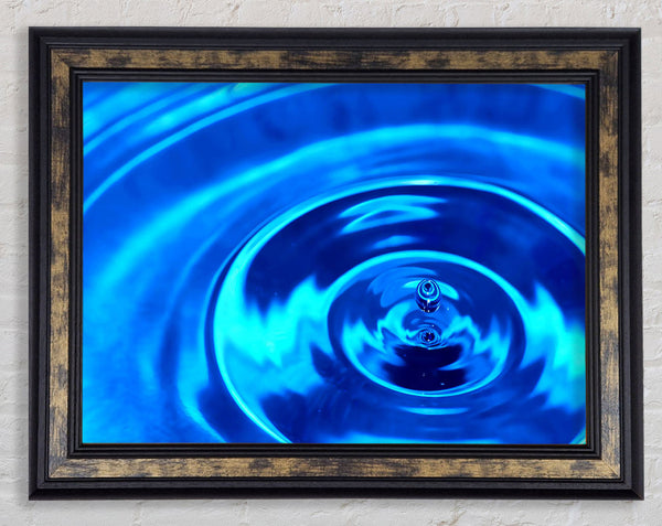 Droplet In The Centre Framed Print