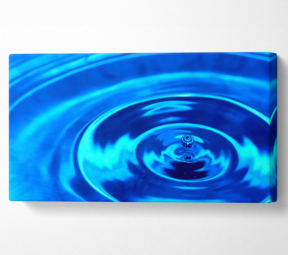  A Canvas Print of Droplet In The Centre Canvas Wall Art