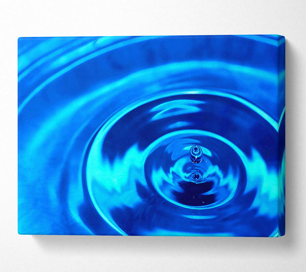  A Canvas Print of Droplet In The Centre Canvas Wall Art