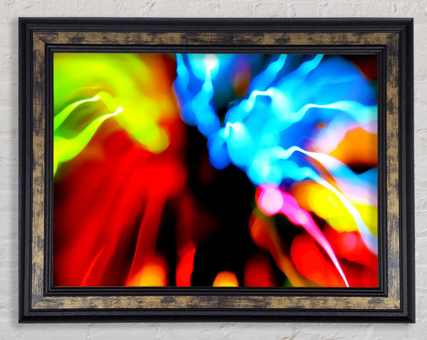 Earths Energy Framed Print