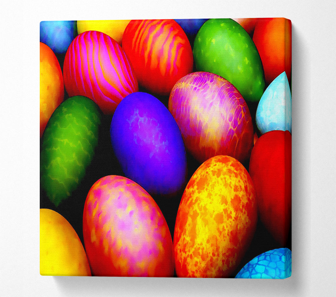  A Canvas Print of Easter Egg Hunt Canvas Print