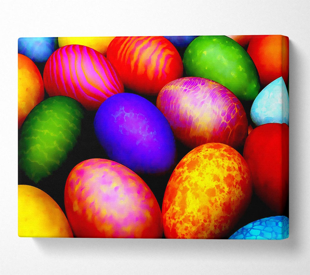  A Canvas Print of Easter Egg Hunt Canvas Print