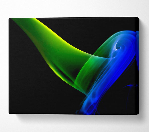  A Canvas Print of Energy Field Canvas Wall Art