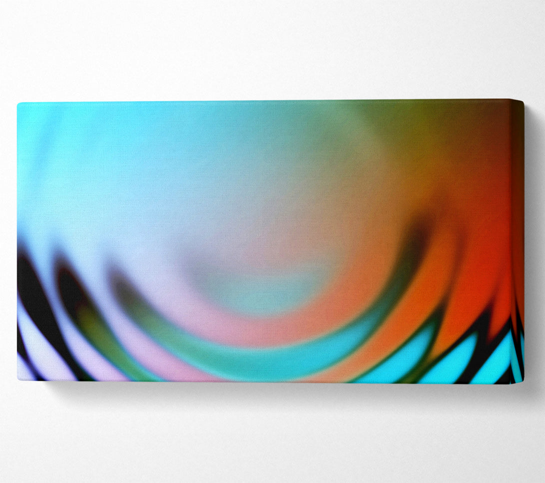  A Canvas Print of Energy Ripples Canvas Wall Art
