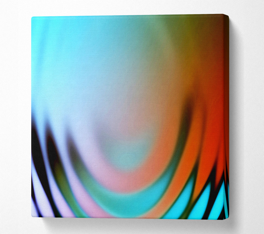  A Canvas Print of Energy Ripples Canvas Wall Art