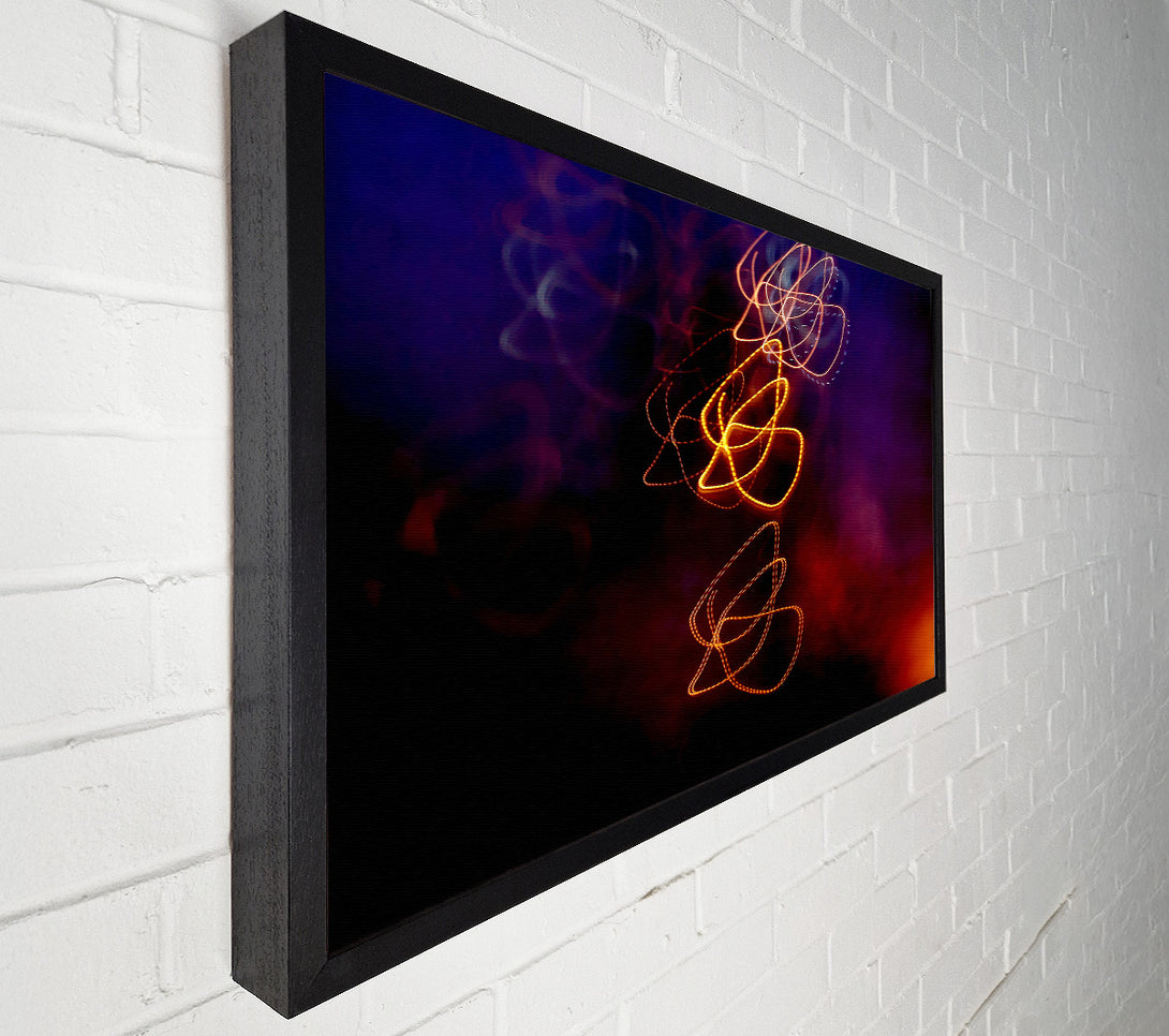  A Canvas Print of Fire Flies Canvas Print