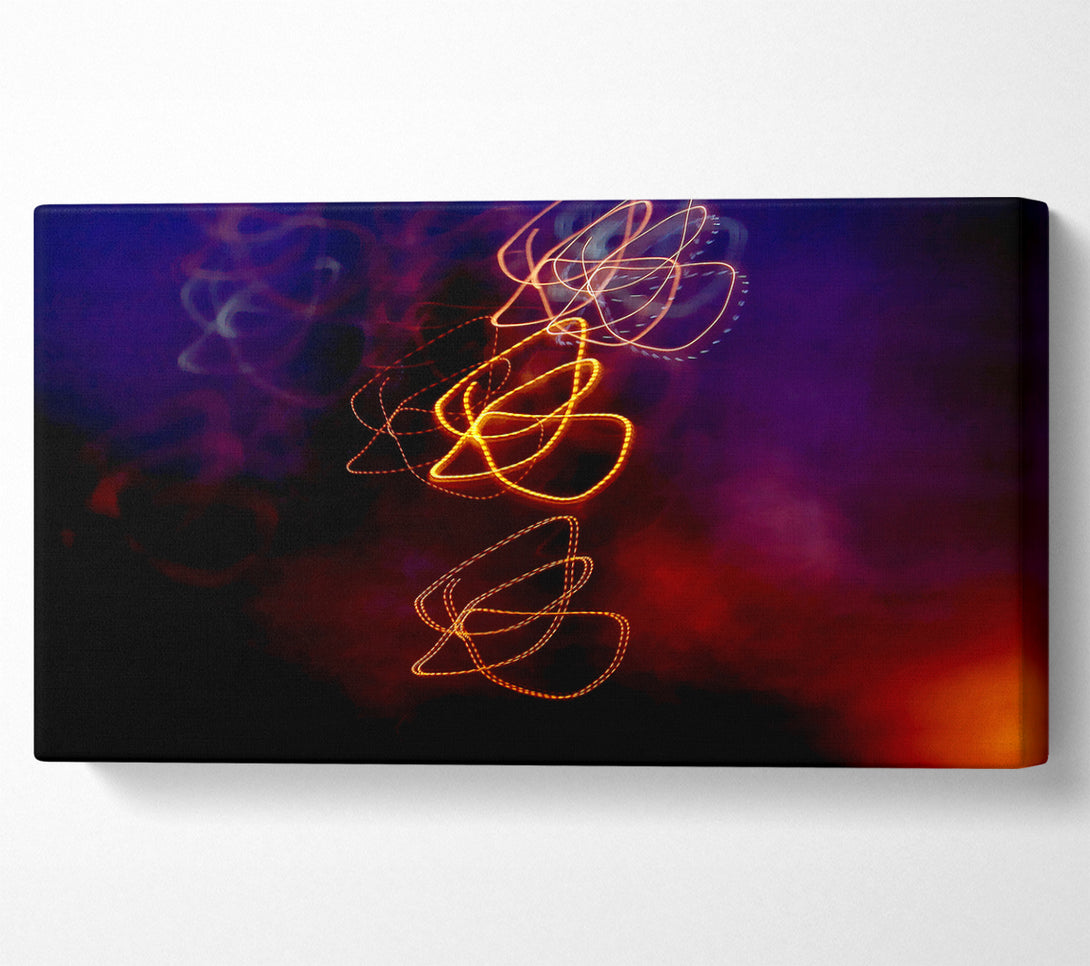  A Canvas Print of Fire Flies Canvas Print