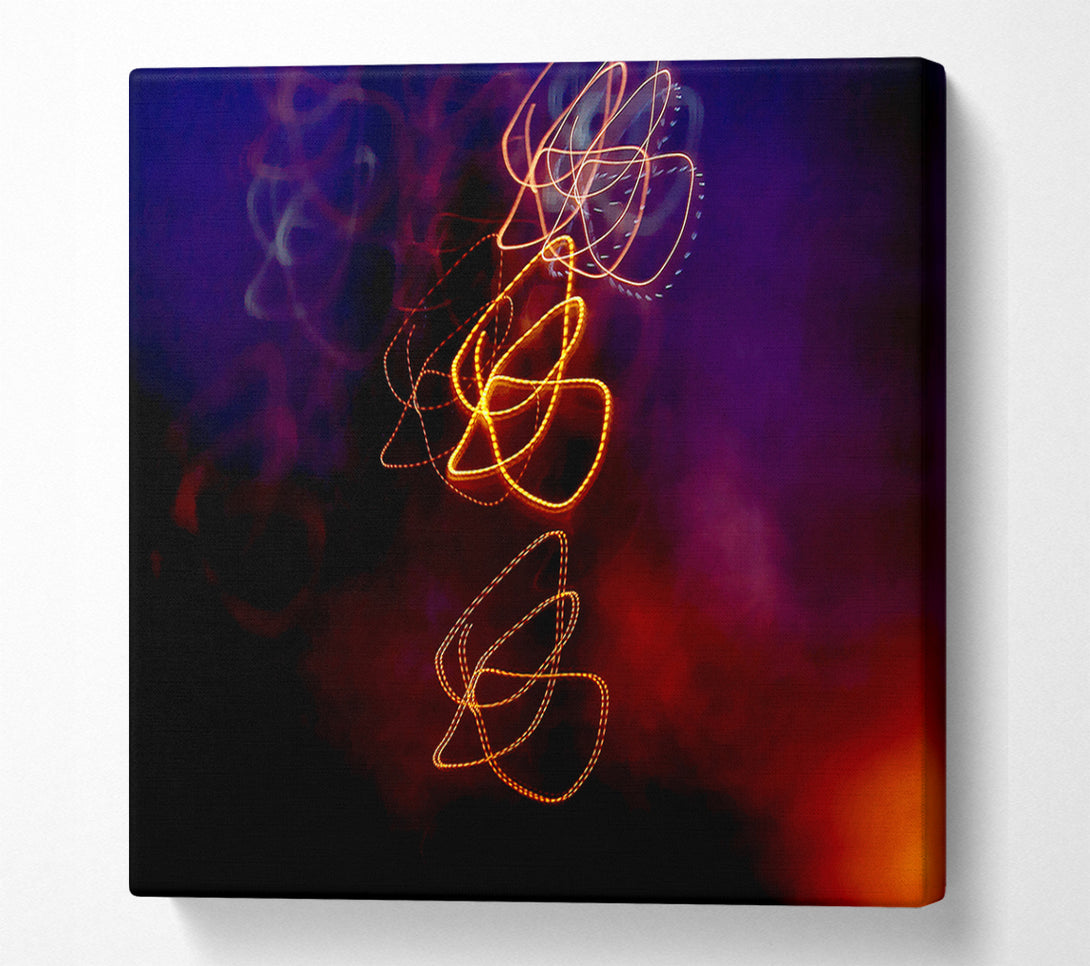  A Canvas Print of Fire Flies Canvas Print